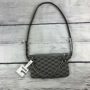 Michael Kors Belt Bag Fanny Pack MK Logo Grey XL